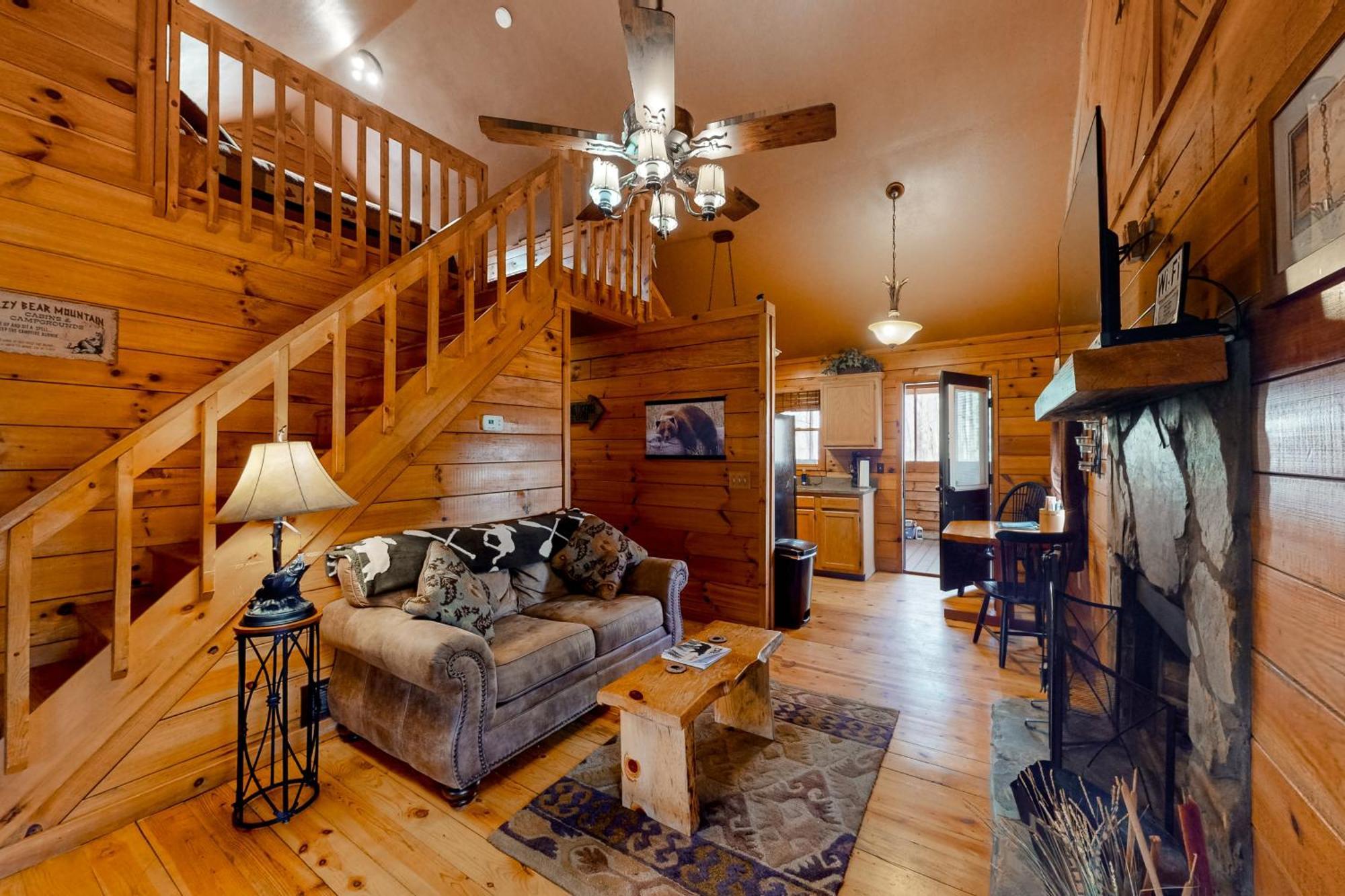 Lazy Bear Cabin Sautee Nacoochee Exterior foto