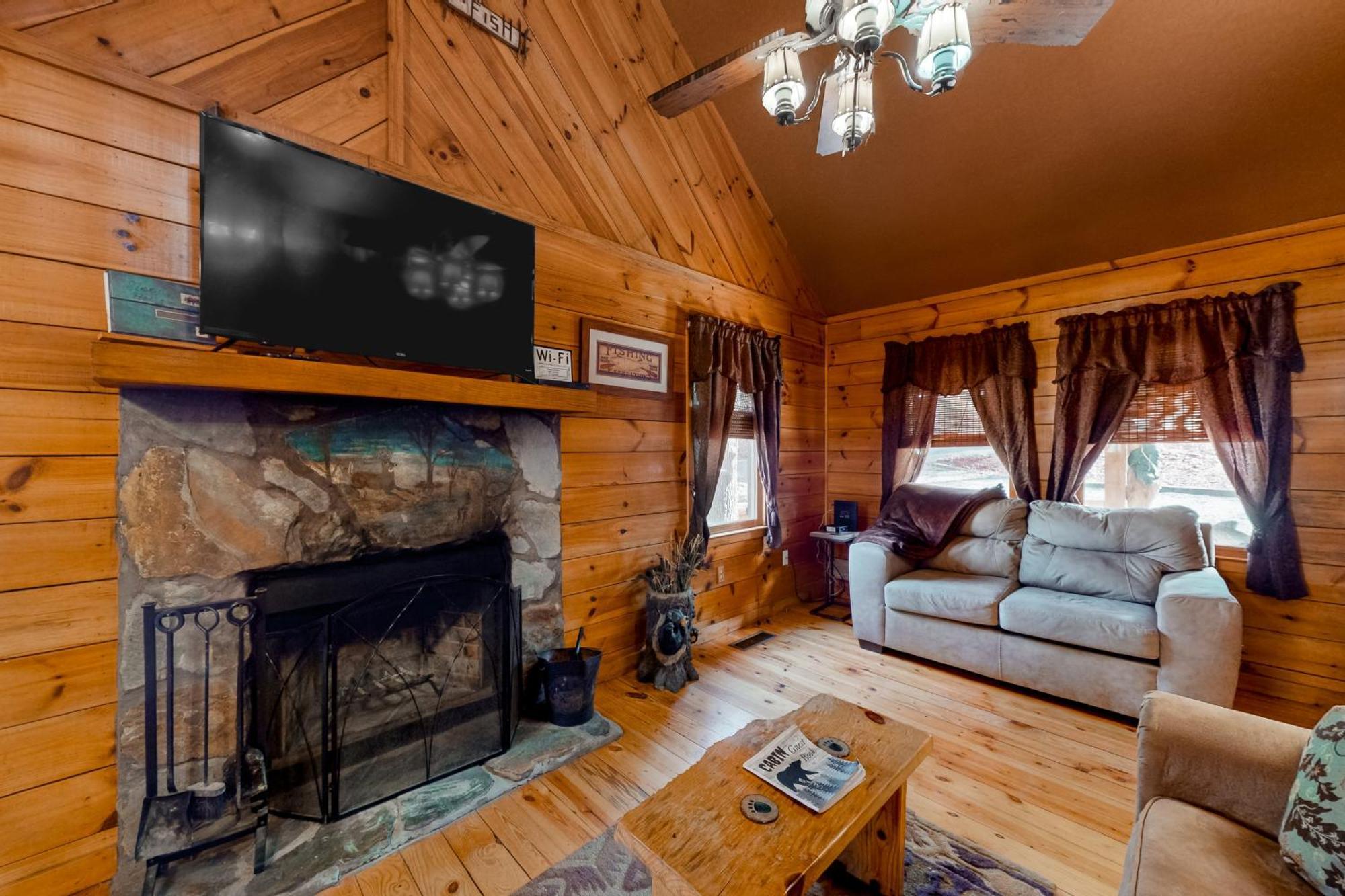 Lazy Bear Cabin Sautee Nacoochee Exterior foto